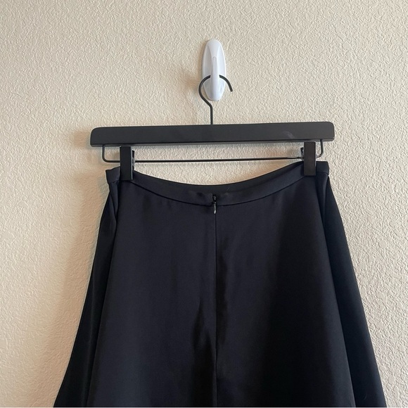 BCBG Maxazria Carlyn Asymmetrical Skirt Black High Rise Handkerchief Hem Size XS - Picture 4 of 7